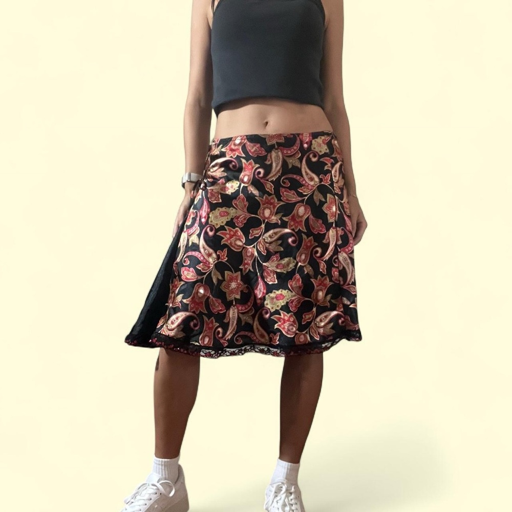 Vintage Floral Skirt